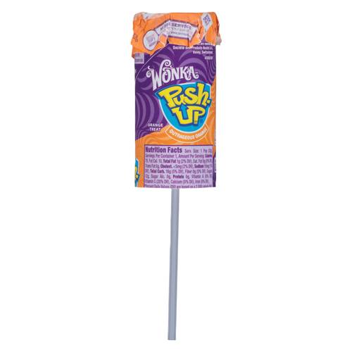 Wonka Outrageous Orange Push Pop (5oz box)