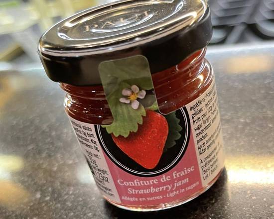 Petit Pot De Confiture De Fraise 35grs
