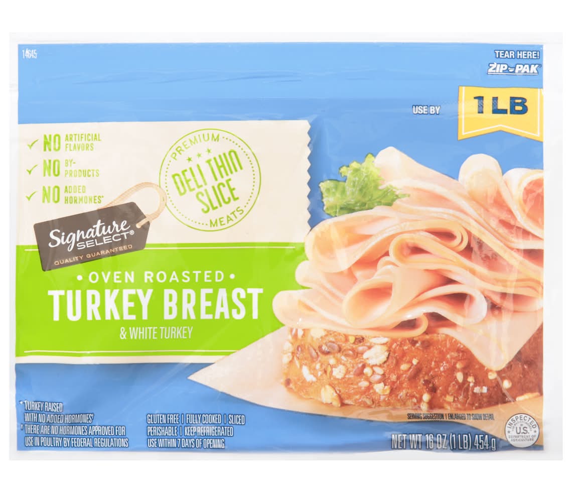 Signature Select Turkey Breast Oven Roasted (16 oz)
