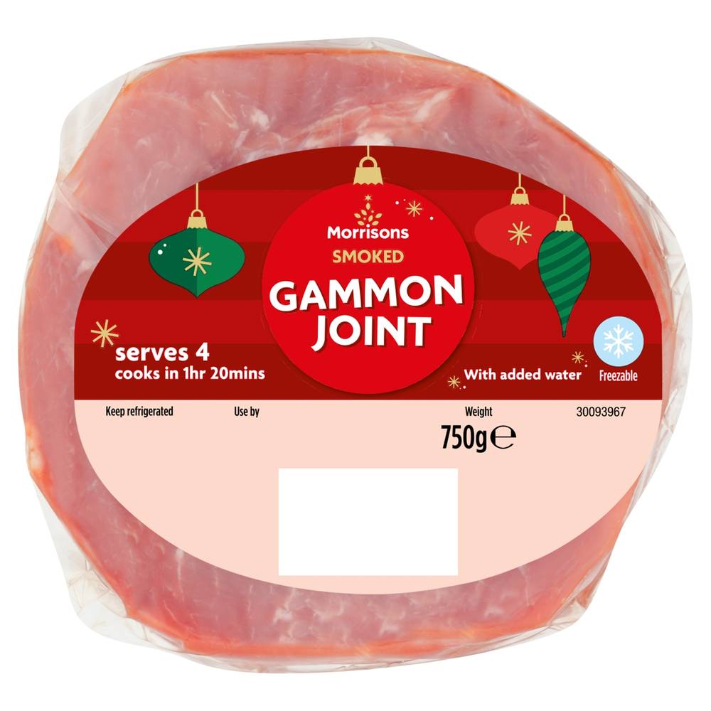 Morrisons Smoked Gammon Join (750g)