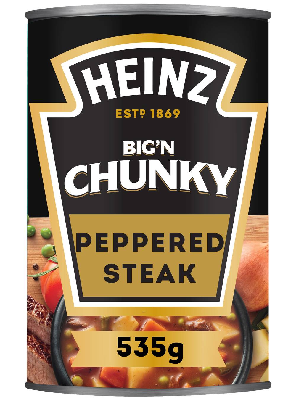 Heinz Big N Chunky Soup, Peppered Steak (535g)
