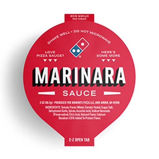 Marinara Sauce Cup