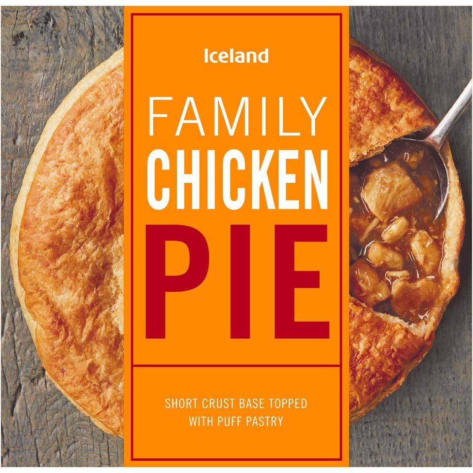 Iceland Family Chicken Pie (700g)