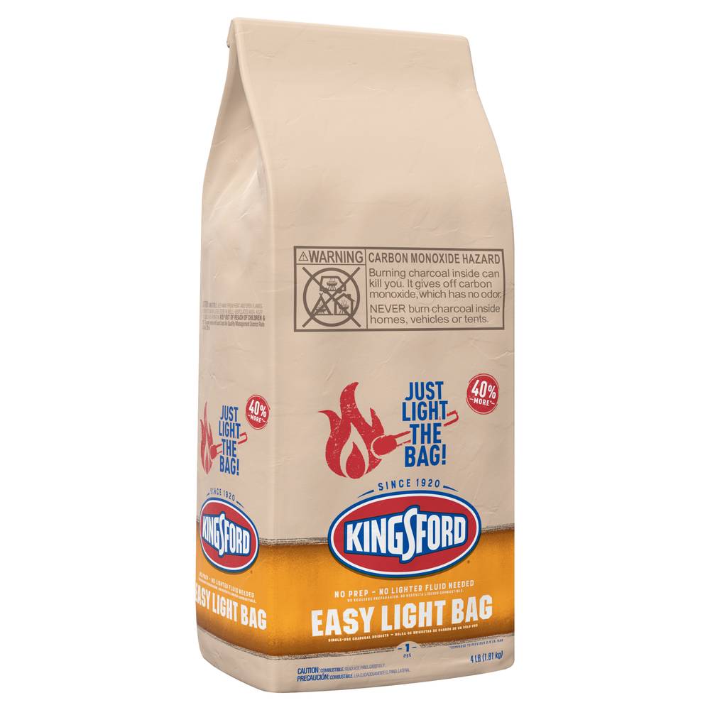 Kingsford Charcoal Briquets Easy Light Bag