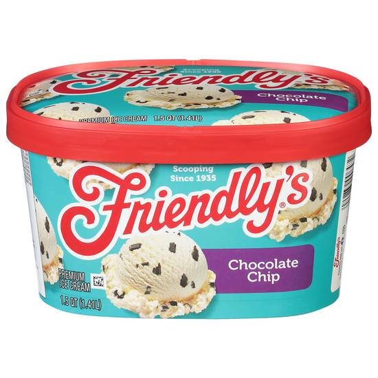 Friendly's Rich & Creamy Chocolate Chip Premium Ice Cream