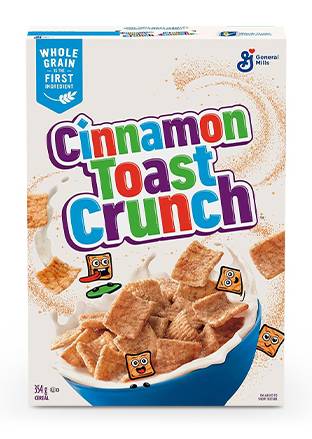 Cinnamon Toast Crunch Crispy & Sweetened Cereal (354 g)