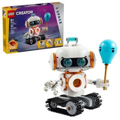 LEGO Creator 3 in 1 Space Robot Building Toy Playset (281 ct)