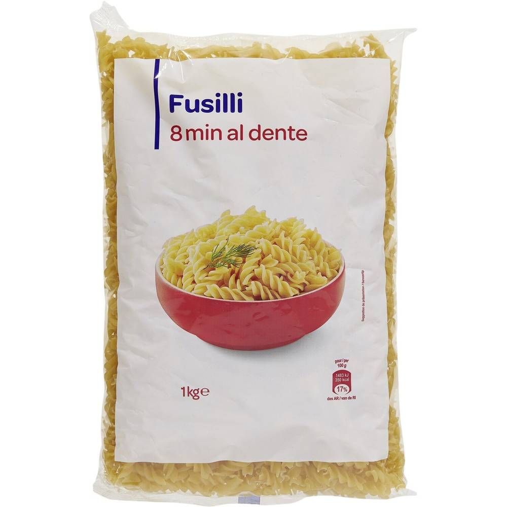 Les Produits Blancs - Pâtes fusilli (1kg)