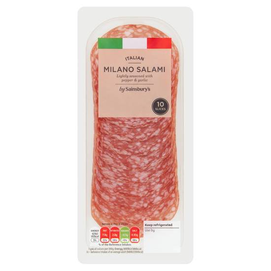 Sainsbury's Italian Milano Salami Slices x10 53g