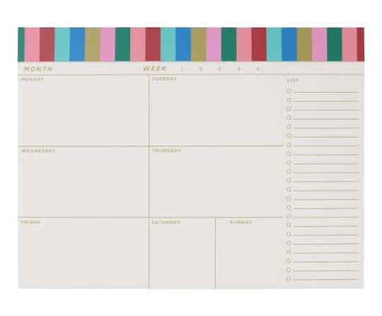 Fab Finds Month Week Planner, 10x7.5 in