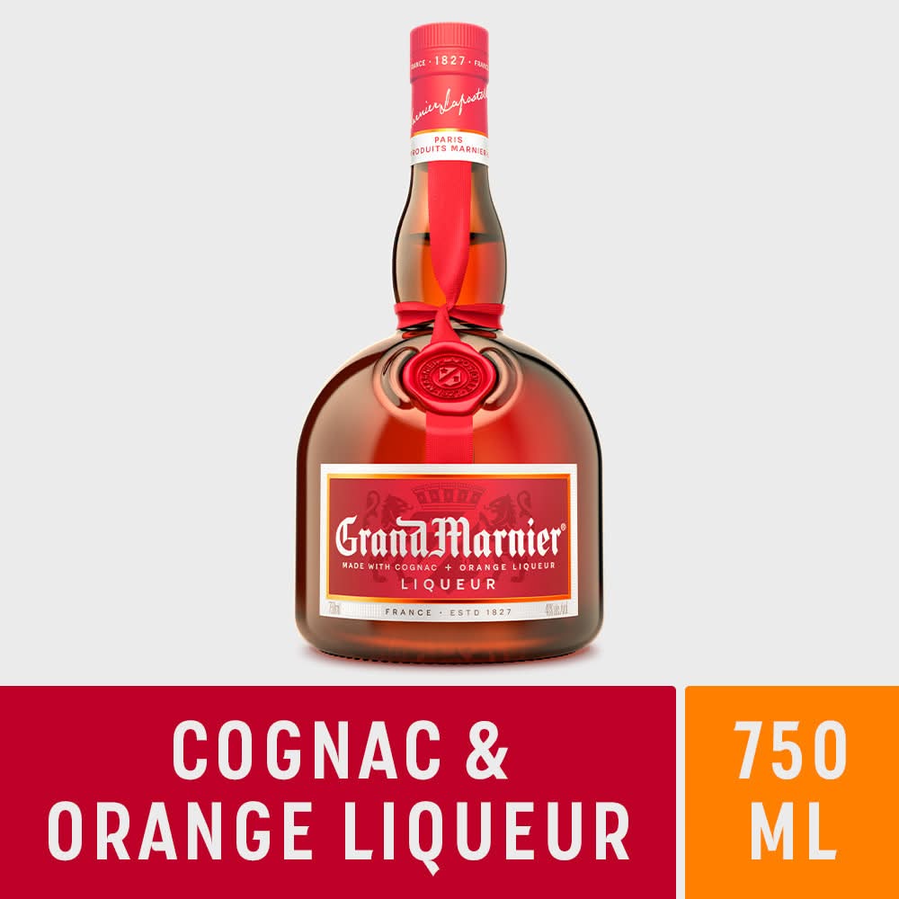 Grand Marnier Paris Cordon Rouge Cognac and Orange Liqueur (750 ml)