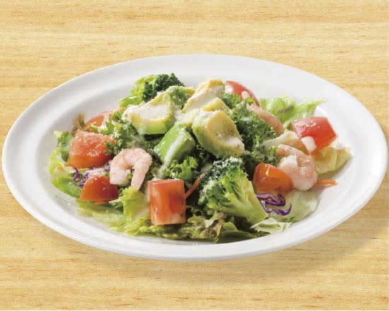 海老アボカドと彩り野菜のサラダ（L） Shrimp, Avocado and Seasonal Vegetables Salad (L)