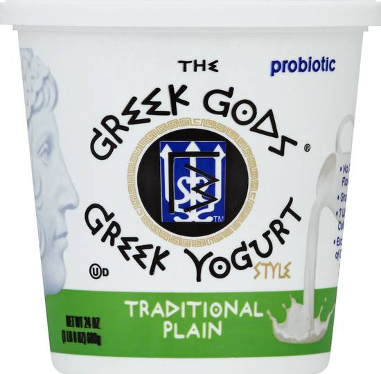 The Greek Gods Plain Traditional Greek Style Yogurt