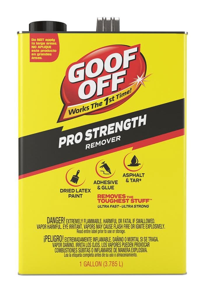 Goof Off 128 Fl. Oz. Professional Strength Latex Paint And Adhesive Remover