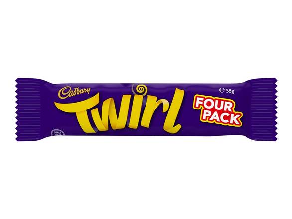 Cadbury Twirl Four Pack 58g