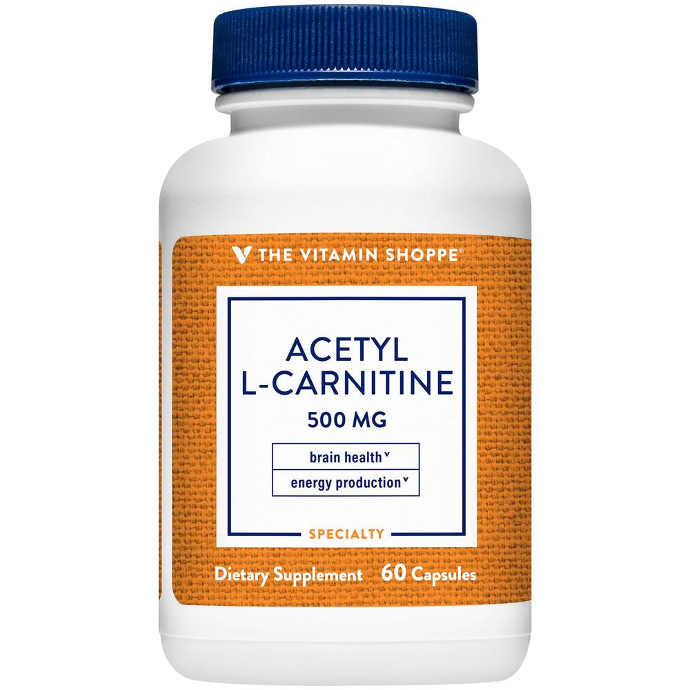 The Vitamin Shoppe Acetyl L Carnitine Capsules
