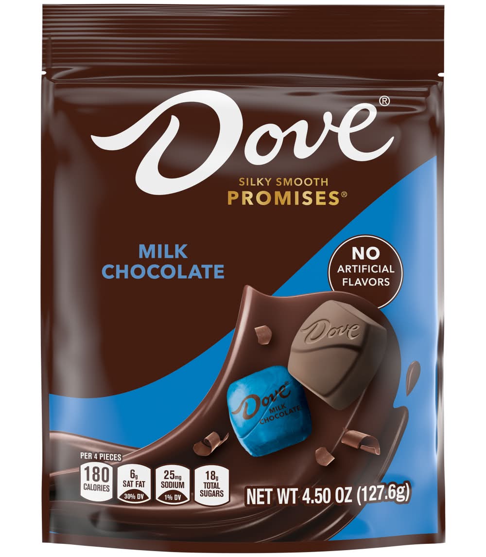 Dove Bite Size Wrapped, Milk Chocolate (4.5 oz)