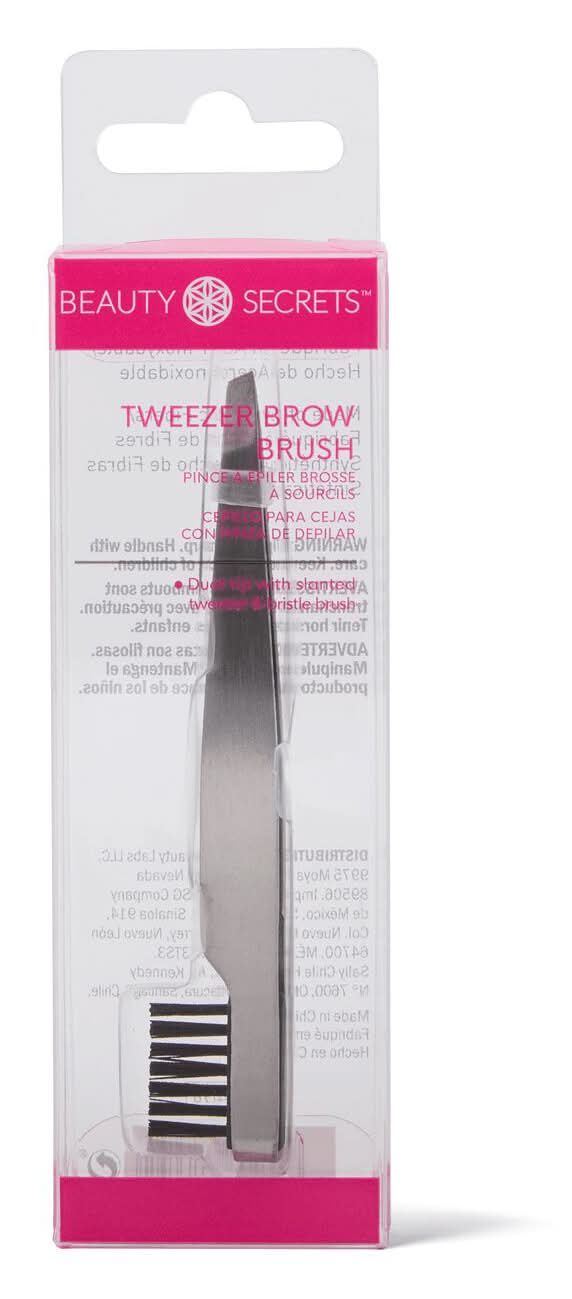 Beauty Secrets Tweezer Brow Brush