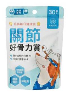 【毛起來】毛孩每日健康賞--關節好骨力賞(30錠)#20703950