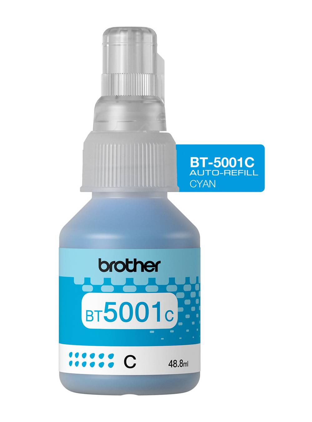 Brother botella tinta 5001 cyan (41.8 ml)