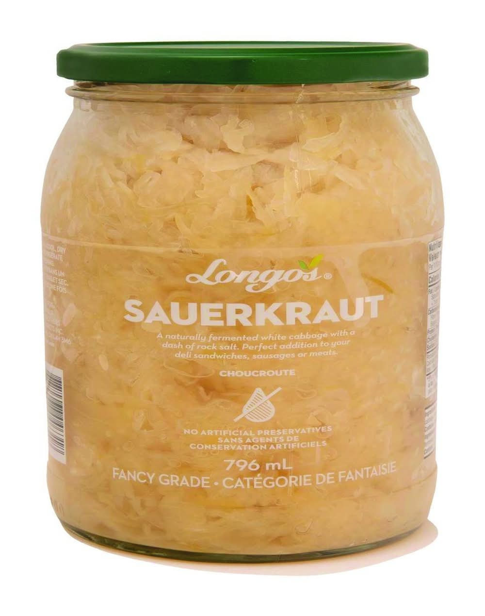 Longo's Sauerkraut (796 ml)