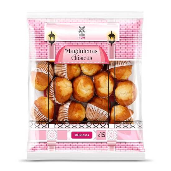 Magdalenas Clásicas El Molino de Día Bolsa (515 g)