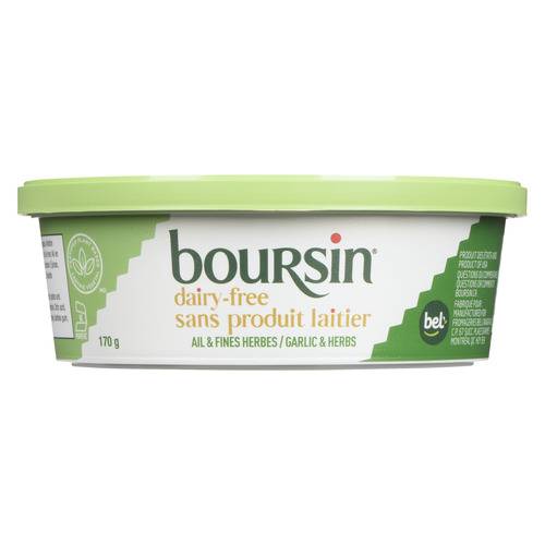 Boursin Dairy Free Cheese Garlic & Herbs 170 g