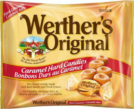 Bonbons durs au caramel original de werther’s (350 g) - werther's original hard caramels candies (350 g)