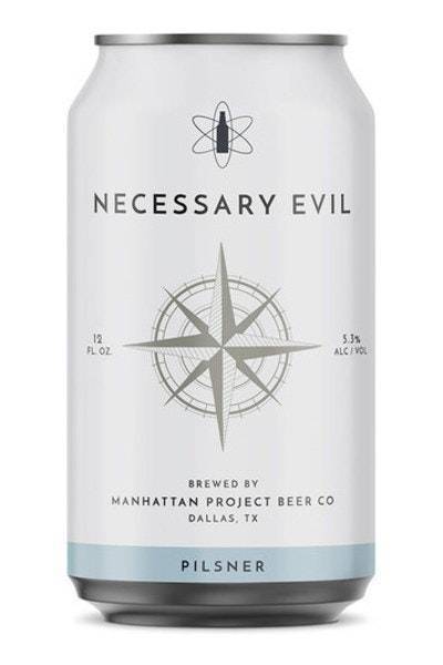 Manhattan Project Beer Company Necessary Evil Pilsner Beer (6 pack, 12 fl oz)