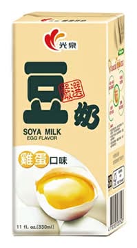 光泉雞蛋豆奶330ml