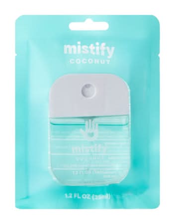 Mistify Coconut Hydrating Hand Sanitizer 1.2oz Coconut
