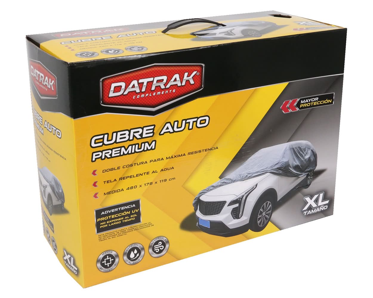 Datrak · Cubre auto premium xl (5 kg)