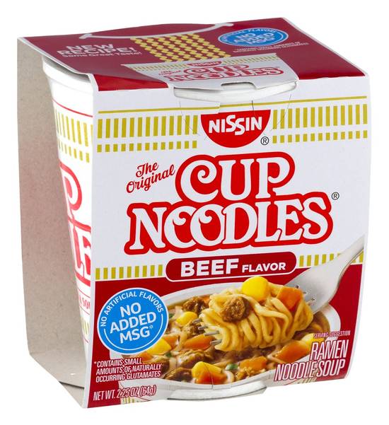 Nissin Beef Cup Noodles