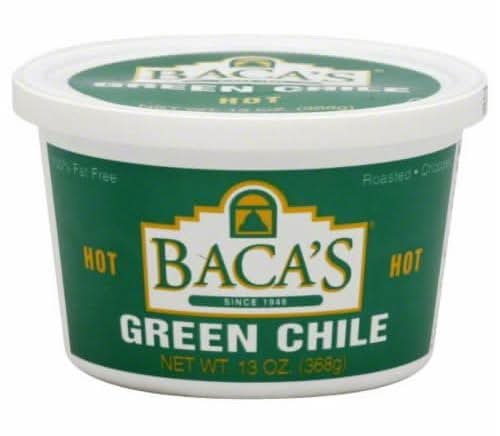 Baca's Hot Green Chile
