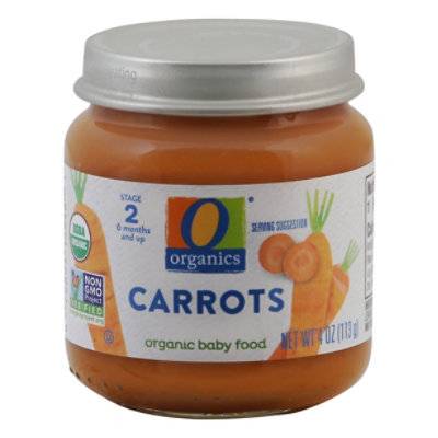 O Organics Baby Food Carrots