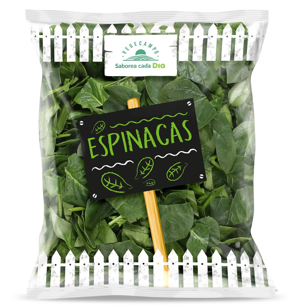 Espinacas Vegecampo De Dia Bolsa 250 G