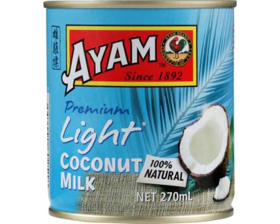 Ayam Organic Coconut Light Milk 400mL