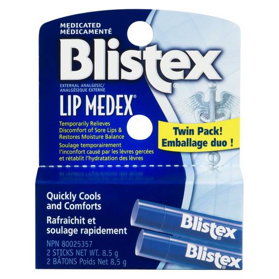 Blistex Lip Medex Stick (2 ea)