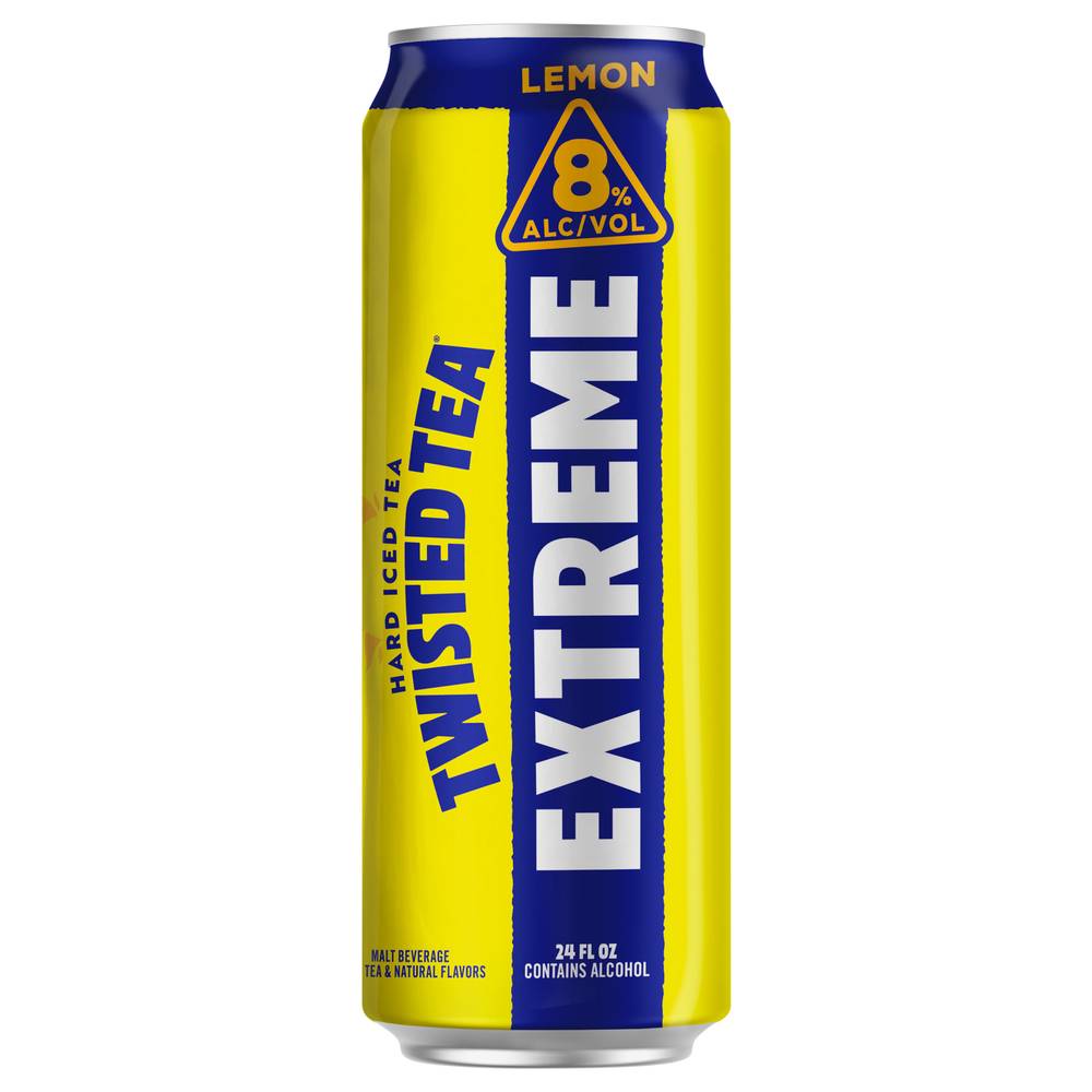 Twisted Tea Extreme Lemon Hard Iced Tea (24 fl oz)