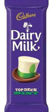 Cadbury Slab 80g Top Deck with Mint