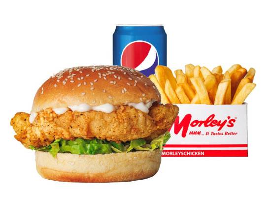 Chicken Fillet Burger Meal
