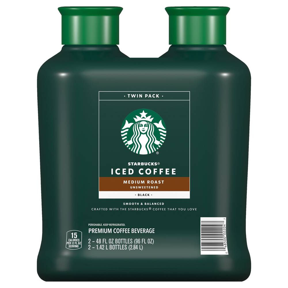 Starbucks Medium Roast Iced Coffee (48 fl oz, 2 ct)