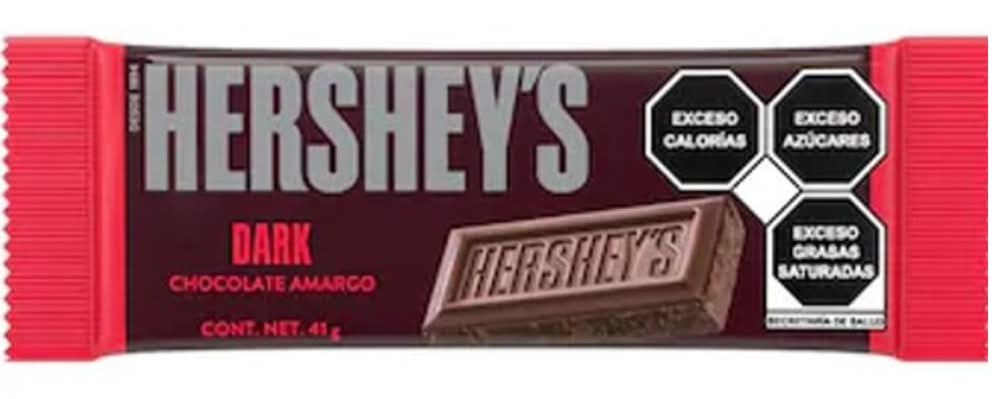 Hershey's · Chocolate amargo dark (41 g)