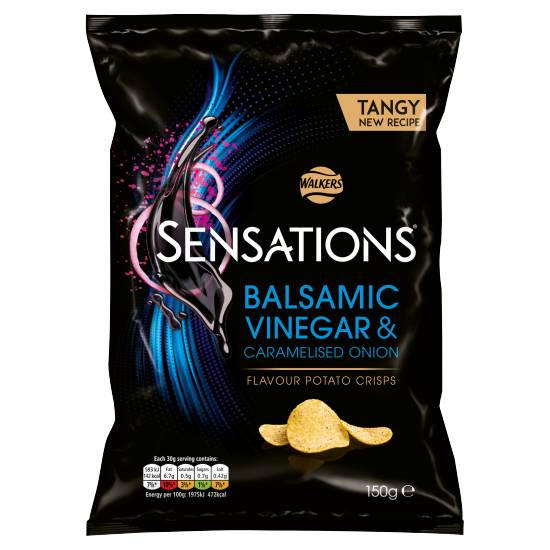 Walkers Sensations Balsamic Vinegar & Caramelised Onion Sharing Crisp (150g)