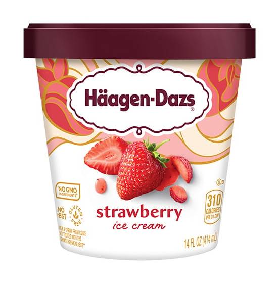 Haagen-Dazs Strawberry Pint