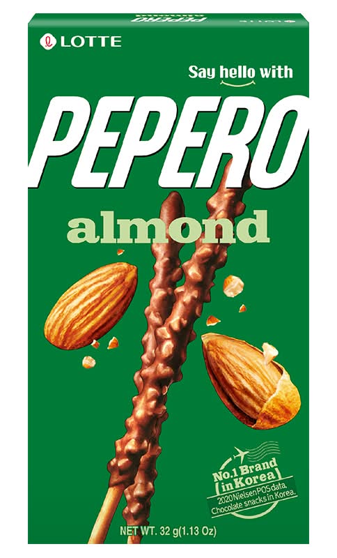 樂天杏仁巧克力棒 <32g克 x 1 x 1Box盒>