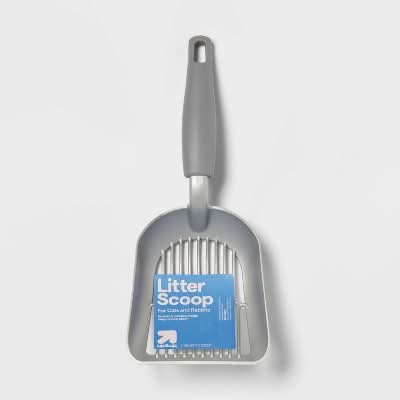 up&up Metal Non Stick Cat Litter Scoop, Grey