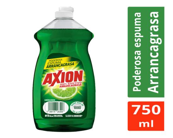 Lavaplatos Líquido Axión Limón Botella 750 ml