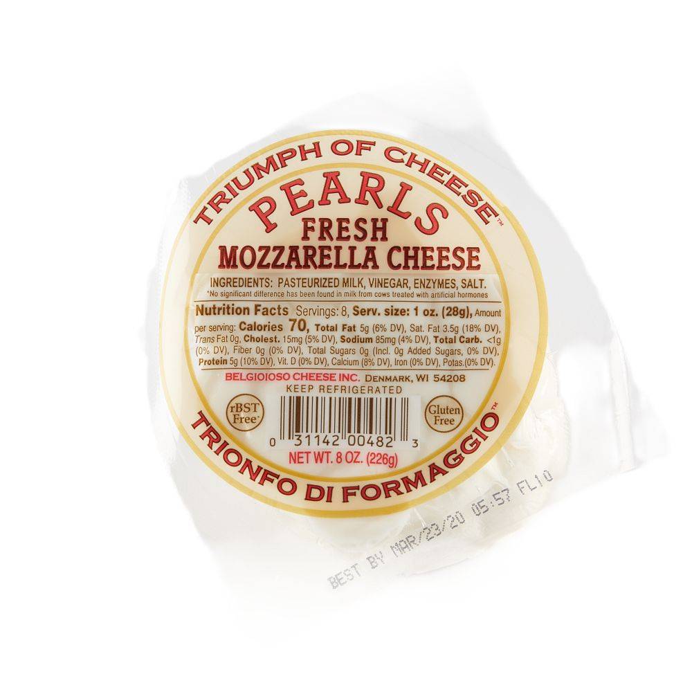 Triumph Of Cheese Pearls Fresh Mozzarella Cheese