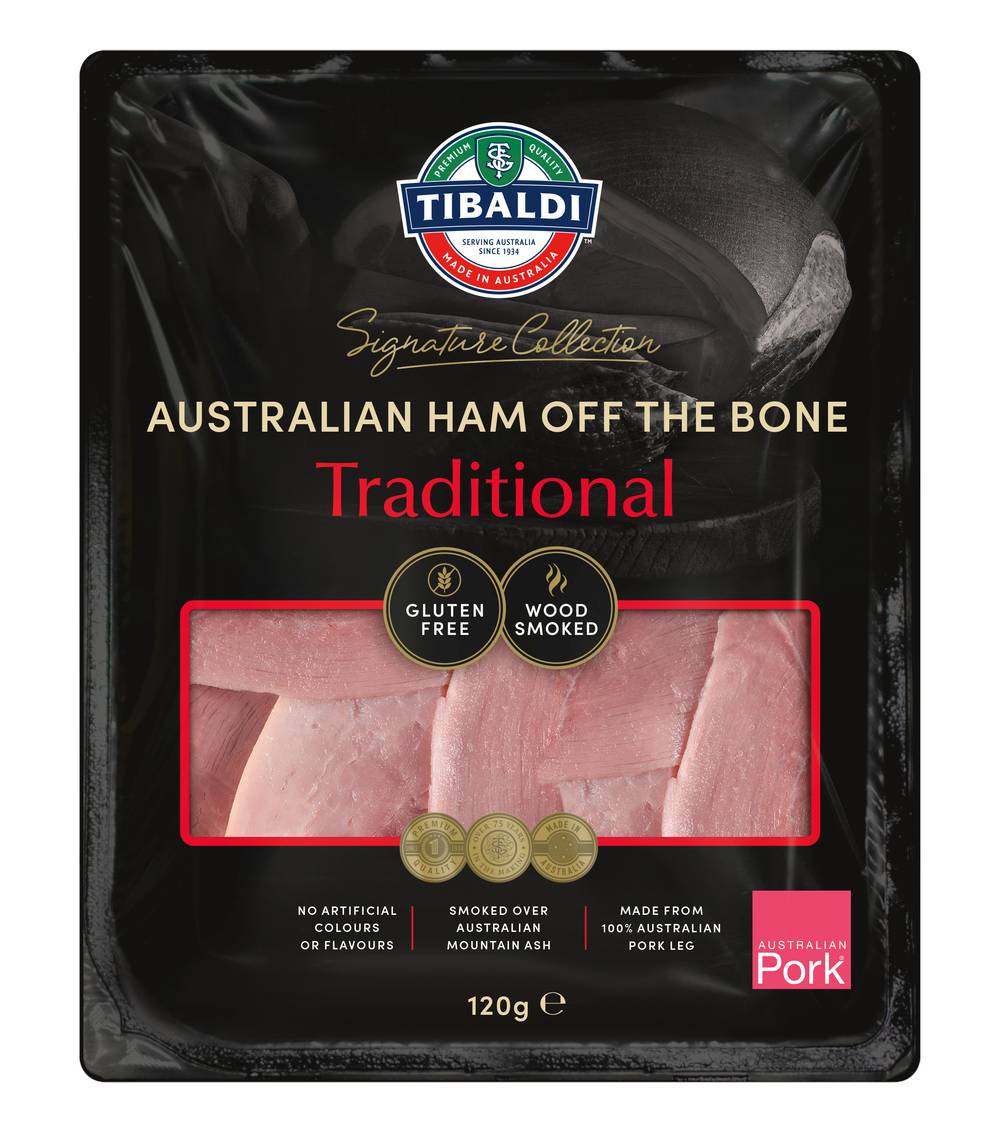 Tibaldi Traditional Ham Off the Bone (120g)